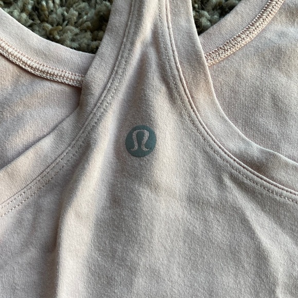 Lululemon light pink racerback tank - Picture 3 of 3
